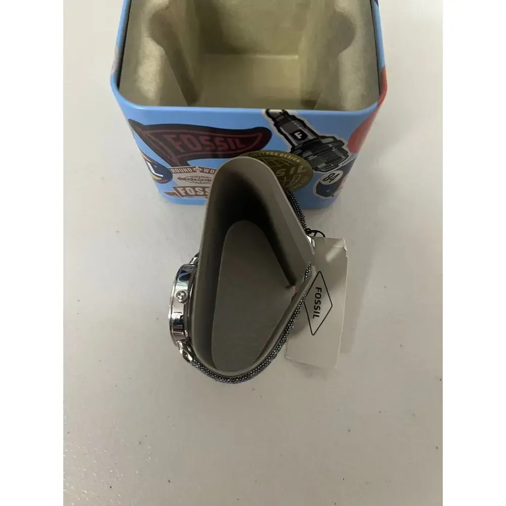 Fossil BQ3357 Women's Quartz Wristwatch with Fabric Strap